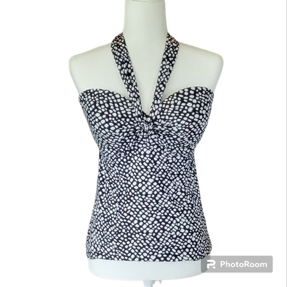 Coco Reef Underwire Tankini Top Convertible Neckline Swim Top Sz 32/34 - Picture 3 of 13